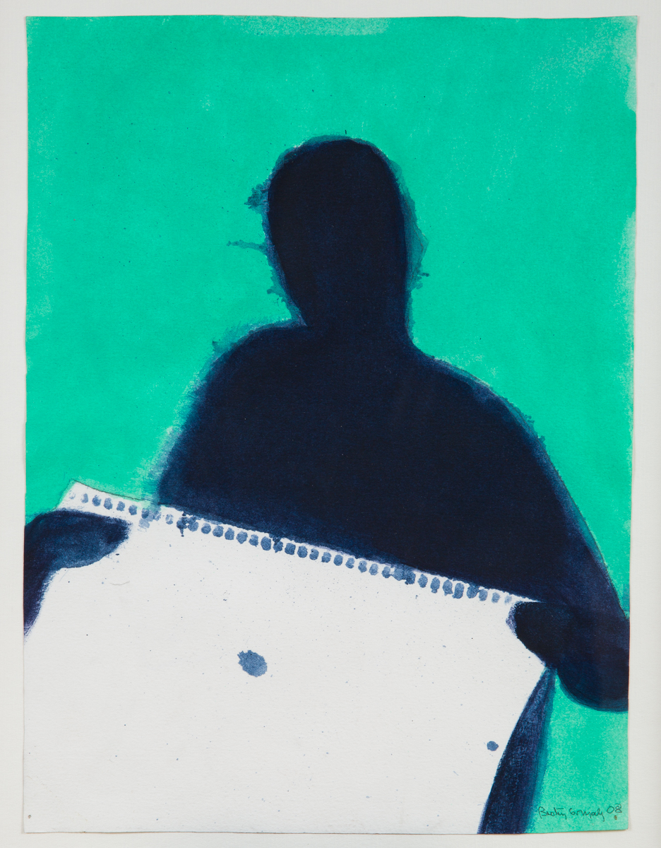 Yolanda Izquierdo con libreta de apuntes